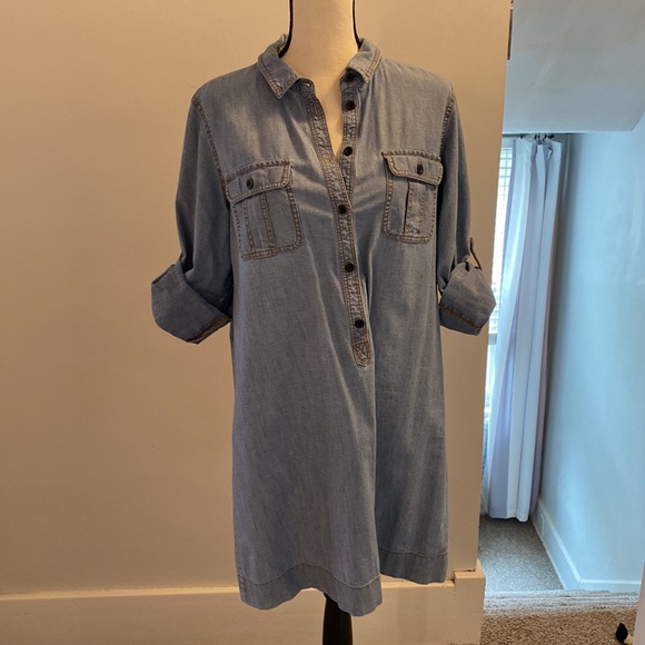 JCREW denim dress
